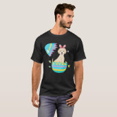 Easter Egg Hunt Bunny Ear Great Pyrenee Easter Day T-shirt (Voorkant volledig)