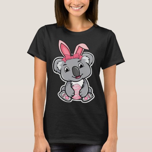 Easter Egg Hunt Bunny Ear Koala Easter Day 2023 T-shirt (Voorkant)
