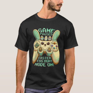 Easter Egg Hunt Gamer Game Gepauzeerd Egg Hunt Mod T-shirt