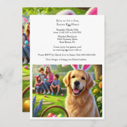 Easter Egg Hunt Holiday Fun Kaart