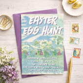 Easter Egg Hunt Party Invitations