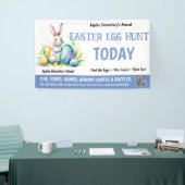 EASTER EGG HUNT PTO PTA Church Banner (Beurs)