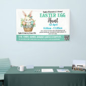 Easter Egg Hunt School of een kerkelijke inzamelin Spandoek (Beurs)