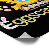 Easter Egg Hunt Shirt voor Kids S Funny Eggscavato Poster (Hoek)