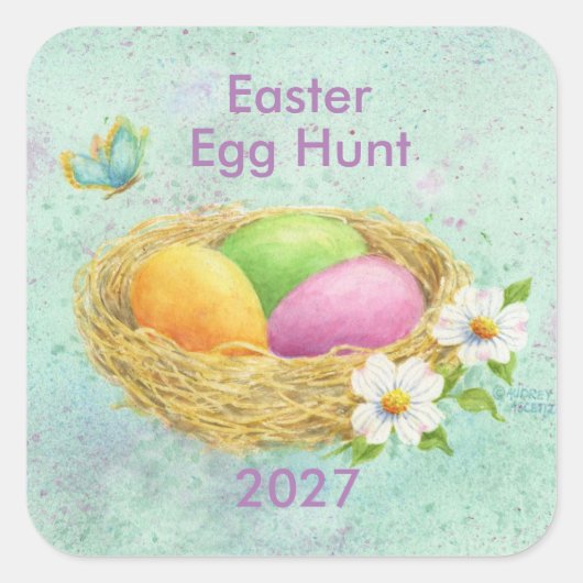 Easter Egg Hunt Stickers 2027 (Devant)