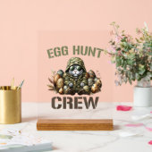 Easter Egg Hunter Crew Camo Hunting Easter Day T-S (Mariage)