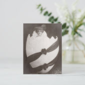 Easter Egg Lady Briefkaart (Staand voorkant)