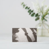 Easter Egg Lady Visitekaartje (Staand voorkant)