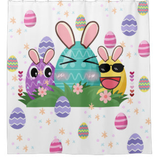 Easter Egg ontwerp:) Douchegordijn