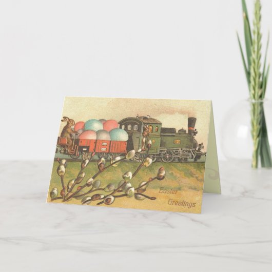 Easter Egg Train Kaart (Voorkant)