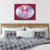 Easter Eggs Canvas afdrukken (Insitu (Slaapkamer))
