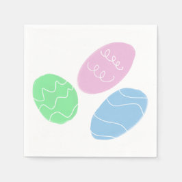 Easter Eggs Doodles  Servet