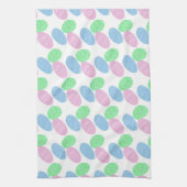 Easter Eggs Doodles  Theedoek (Verticaal)