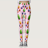 EASTER EGGS ~ Multicolored 3D ~  Leggings (Devant)