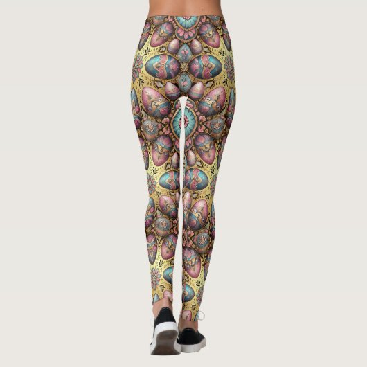 EASTER EGGS ~ Pastel 3D ~  Leggings (Dos)