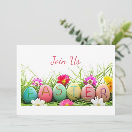 ***EASTER** ÉVÉNEMENT "JOIN NOUS" INVITATION (Debout devant)