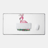 Easter Flamingo T-Shirt (Clavier et souris)