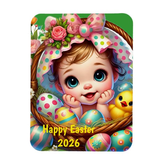 EASTER ~ Flexible Photo Magnet Magneet (Verticaal)