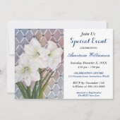 EASTER GARDEN INVITATION D'ÉVÉNEMENT DE FÊTE (Devant)