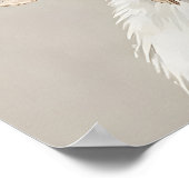 Easter Goose In A Hat With A Bow Print, Spring Poster (Hoek)