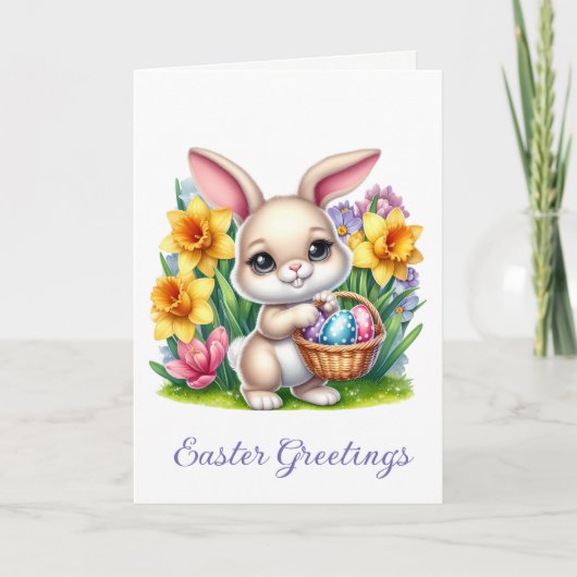 Easter Greeting Card Feestdagen Kaart (Voorkant)