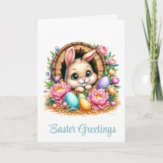 Easter Greeting Card Feestdagen Kaart (Voorkant)