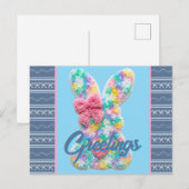 Easter Greetings  Briefkaart (Voorkant / Achterkant)