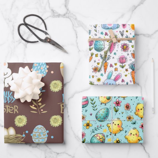 Easter Group Inpakpapier Vel (Voorkant)