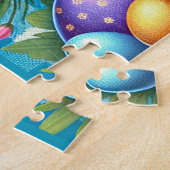 Easter Highland Cow Jigsaw Puzzle (Côté)
