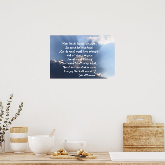 Easter inspirational poster (Cuisine)