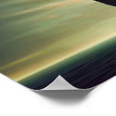 Easter Island beeld De Moai Poster (Hoek)