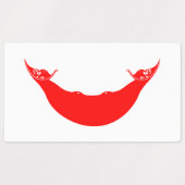 Easter Island-vlag Labels (Design 1)