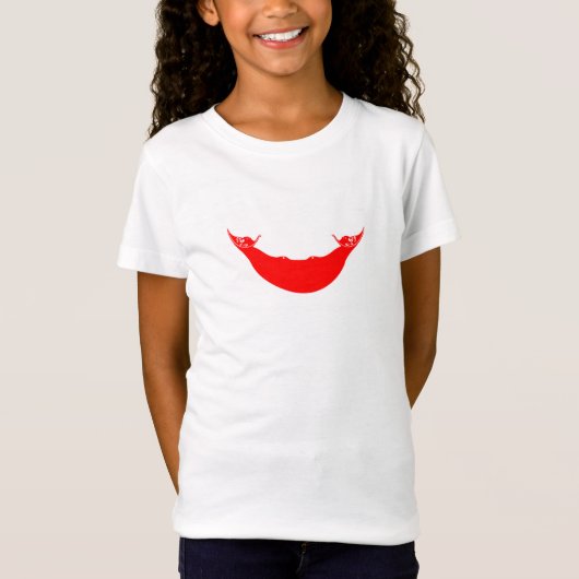 Easter Island-vlag T-shirt (Voorkant)