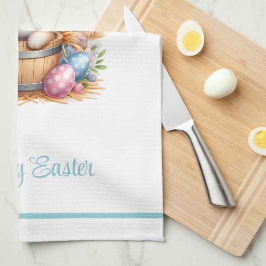 Easter Kitchen Towel  Theedoek (Quarter Fold)