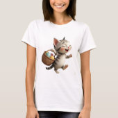 easter kitty t-shirt (Voorkant)