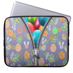 Easter Laptop Bag – Kleurrijk Ei Design Sleeve