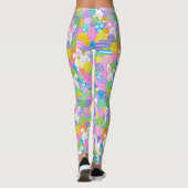 EASTER Leggings Bunny Egg Yoga Pants Women's Girls (Achterkant)