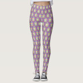 Easter Leggings Easter Egg Legging Pants Customize (Devant)