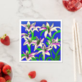 Easter Lilly Napkins Servet (Insitu)