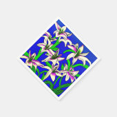 Easter Lilly Napkins Servet (Hoek)
