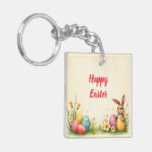 Easter Little Rabbit Populair Collectie Sleutelhanger (Voorkant Links)