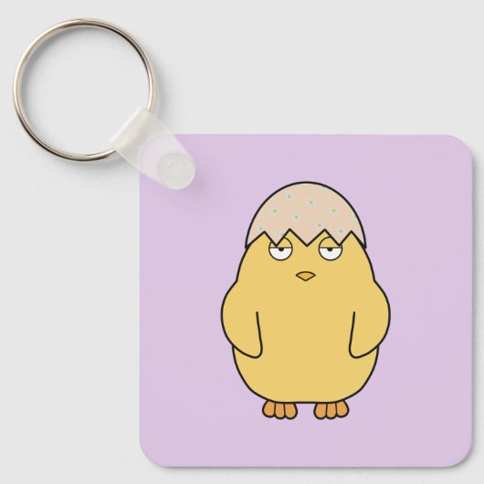 Easter Meh Chick 1 Sleutelhanger (Voorkant)