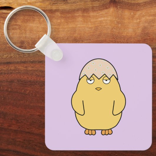 Easter Meh Chick 1 Sleutelhanger (Voorkant)