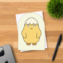 Easter Meh Chick 2 Acryl Uitnodigingen