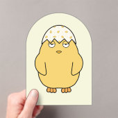 Easter Meh Chick 2 Acryl Uitnodigingen (Insitu (Draagbaar))