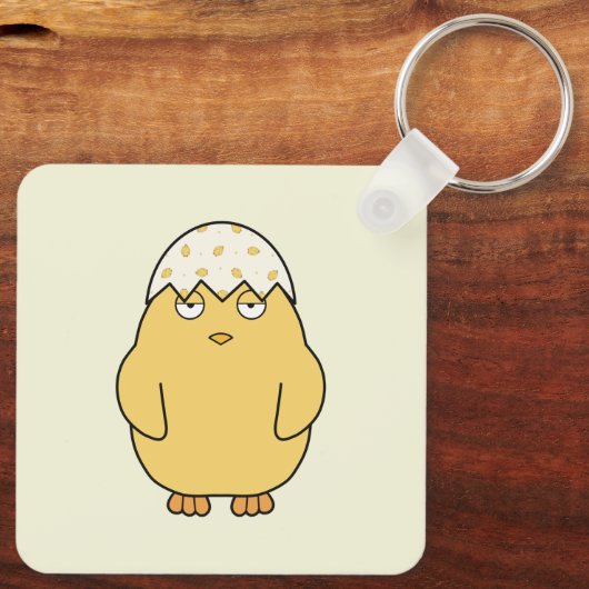 Easter Meh Chick 2 Sleutelhanger (Achterkant)