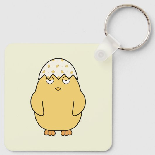Easter Meh Chick 2 Sleutelhanger (Achterkant)