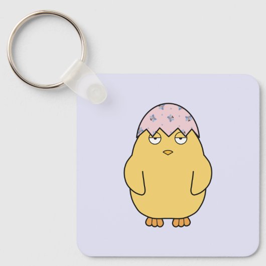 Easter Meh Chick 3 Sleutelhanger (Voorkant)