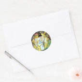 EASTER MORNING JESUS ROSE autocollants (Enveloppe)