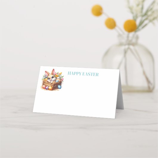 Easter Name Place Card (Voorkant)